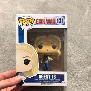 Funko Pop! Agent 13 Blue Vinyl Figure